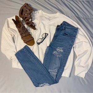 American eagle jeans used and taken care of.. great buy💜